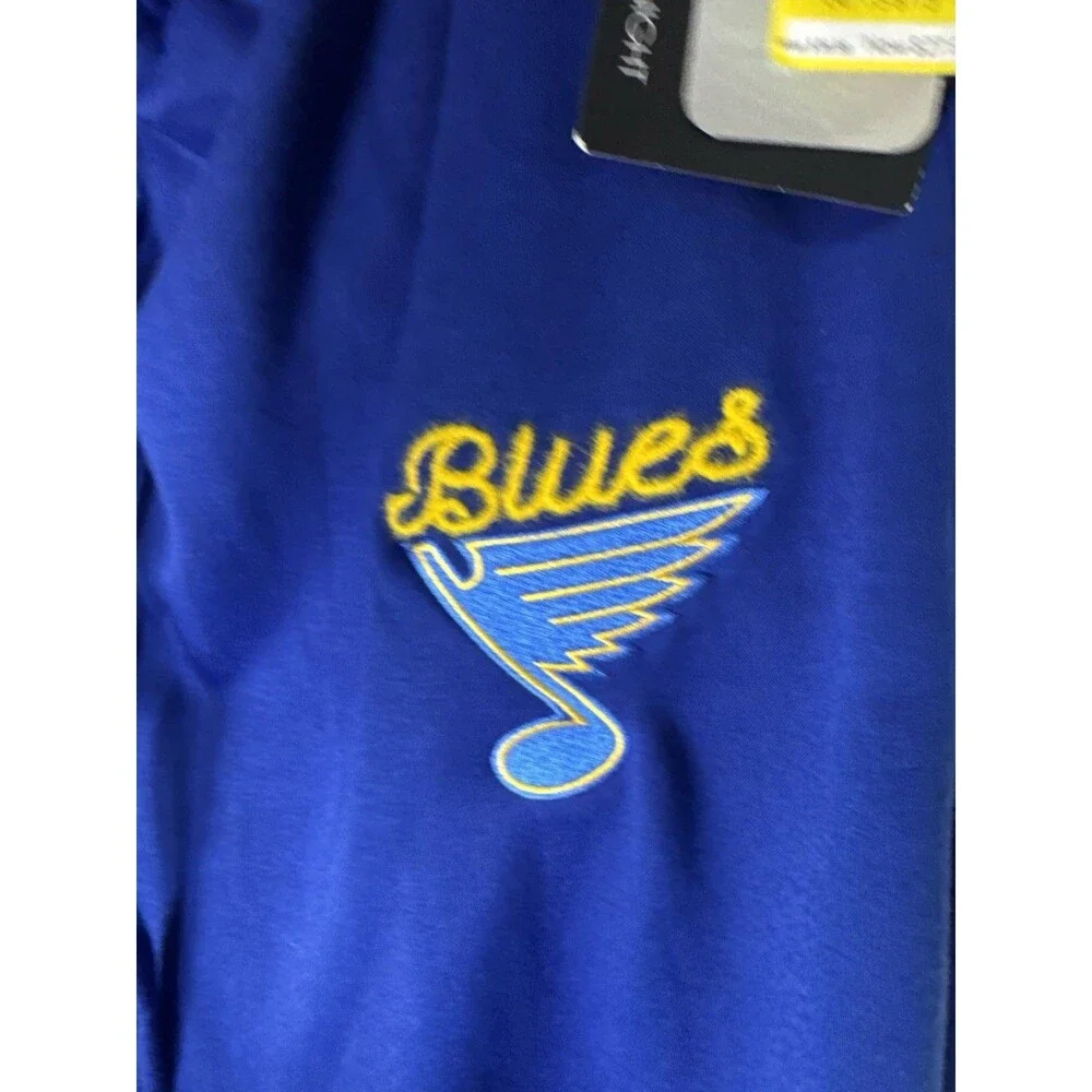 Sideline Apparel St. Louis Blues NHL Lounge Pants Blue Women’s Size XL Licensed